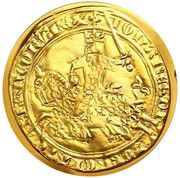 100 Francs Franc of John II, France, 2000 reverse image