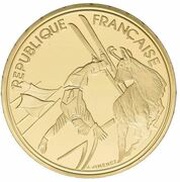 500 Francs Ski-Freestyle obverse image