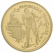 500 Francs Cross-Country Skiing obverse image