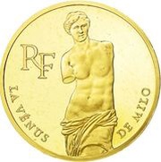 500 Francs Vénus de Milo; Small module obverse image