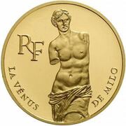 500 Francs Vénus de Milo; Large module obverse image
