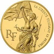 500 Francs Liberty obverse image