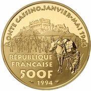 500 Francs Alphonse Juin obverse image
