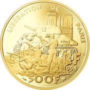 500 Francs Liberation of Paris obverse image