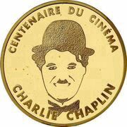 500 Francs Charlie Chaplin; Small module, France, 1994-1995 reverse image