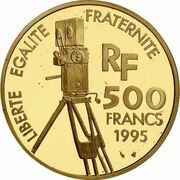500 Francs Leon Gaumont; Small module obverse image
