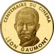 500 Francs Leon Gaumont; Small module, France, 1995 reverse image