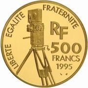 500 Francs Jean Renoir; Large module obverse image