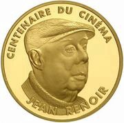 500 Francs Jean Renoir; Large module, France, 1995 reverse image