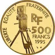 500 Francs Greta Garbo; Small module obverse image