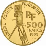 500 Francs Georges Melies; Large module obverse image