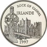 500 Francs / 75 Euros Rock of Cashel, France, 1997 reverse image