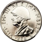 0.50 Lek - Victor Emmanuel III Prova obverse image