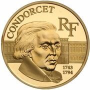 500 Francs Marquis de Condorcet obverse image