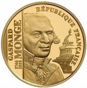 500 Francs Gaspard Monge obverse image