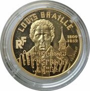 500 Francs Louis Braille obverse image