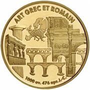 655.957 Francs Greek and Roman Art, France, 1999 reverse image