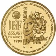 655.957 Francs Roman Art obverse image