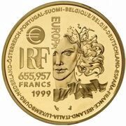 655.957 Francs Gothic Art obverse image