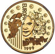 655.957 Francs Europa, France, 1999 reverse image