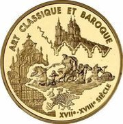 655.957 Francs Classic and Baroque Art, France, 2000 reverse image