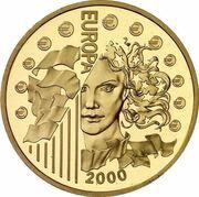655.957 Francs Europa small module, France, 2000-2001 reverse image