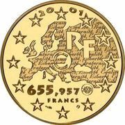 655.957 Francs Fraternite obverse image