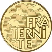 655.957 Francs Fraternite, France, 2001 reverse image