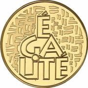 655.957 Francs Egalite, France, 2001 reverse image