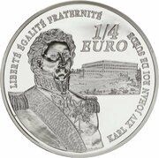 ¼ Euro Jean-Baptiste Bernadotte, France, 2006 reverse image