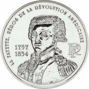 ¼ Euro La Fayette obverse image