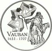 ¼ Euro Sebastien Le Prestre de Vauban, France, 2007 reverse image