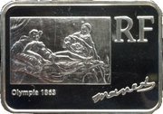 ¼ Euro Manet obverse image