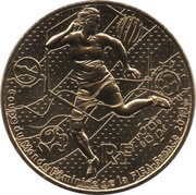 ¼ Euro FIFA Women World Cup: Americas obverse image