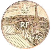 ¼ Euro JO 2024 Paris - Judo obverse image
