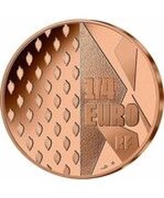 ¼ Euros Team France obverse image