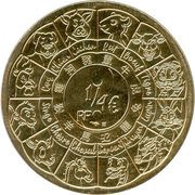 ¼ Euro Year of the Tiger obverse image