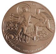 ¼ Euro JO 2024 Paris, Football 5-a-side reverse image
