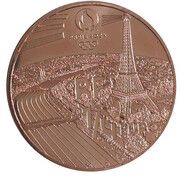 ¼ Euro JO 2024 Paris, Show jumping obverse image