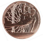 ¼ Euro Artistic gymnastics, France, 2023 reverse image