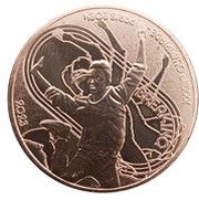 ¼ Euro breaking, France, 2023 reverse image