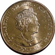1 Dollar In the name of Elizabeth II; 6th Portrait - The Big Pineapple obverse image
