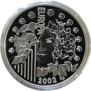 1½ Euros Euro, France, 2002 reverse image