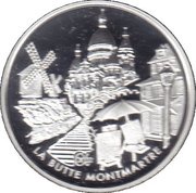 1½ Euros La Butte Montmartre, France, 2002 reverse image