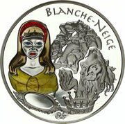 1½ Euros Snow White, France, 2002 reverse image