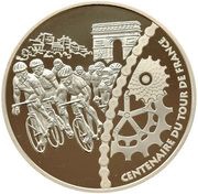 1½ Euros Arriving at the Champs-Élysées, France, 2003 reverse image