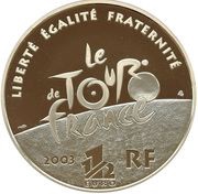 1½ Euros Time Trial obverse image