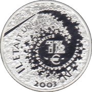 1½ Euros Alice in Wonderland obverse image