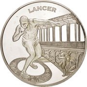1½ Euros Shot-Put, France, 2003 reverse image