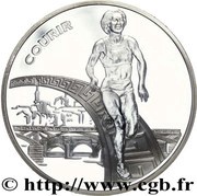 1½ Euros Running, France, 2003 reverse image